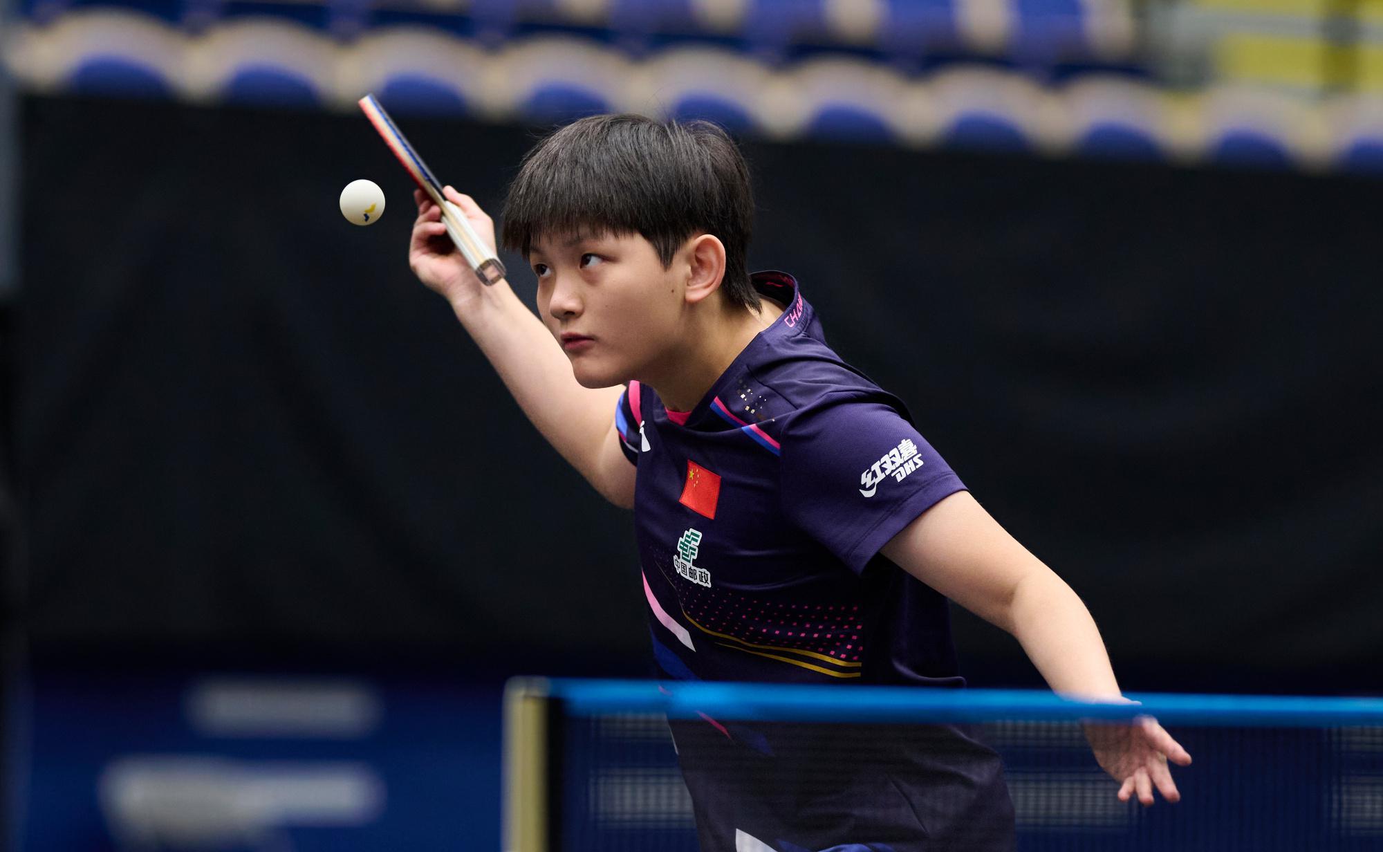 九游体育-恭喜!中国女乒又一13岁小魔王崛起:新版孙颖莎又萌又能打